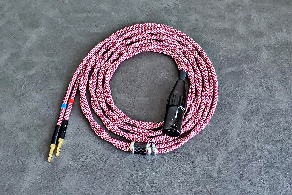 Thumbnail: 7N OCC Cryo Copper Gold Silver Palladium cable for Final Audio D8000PRO Sonorous