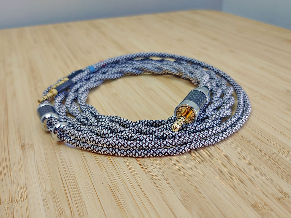Thumbnail: 7N OCC Copper Graphene balanced audio cable for Final Audio D8000 PRO D8000PRO