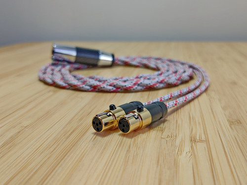 7N OCC Copper Gold Silver cable for Audeze LCD 2 3 4 5 X XC 4Z MX4