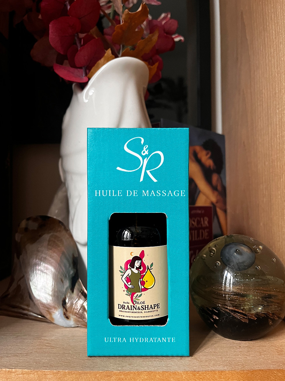Miniature : Huile de massage silhouette "Chloé" -  Drainant-Sculpt.   150ml