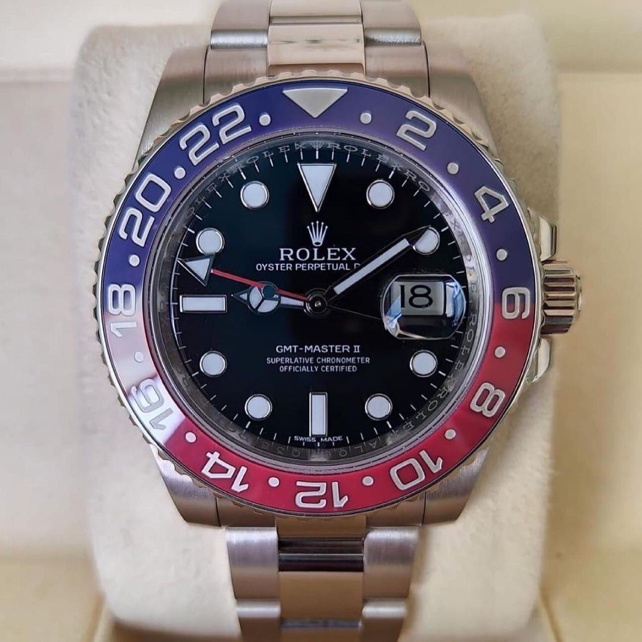 Relógio Rolex Gmt master ll 