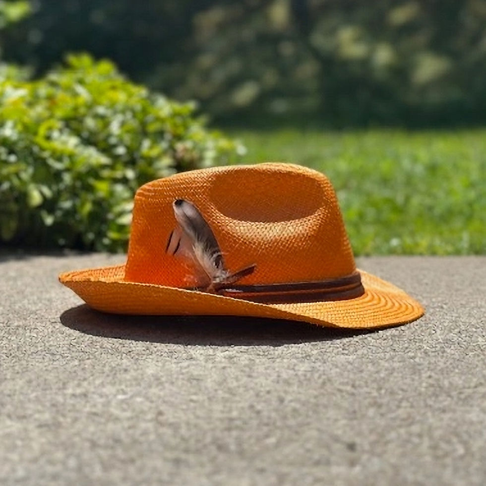 Gentlemen Wear Orange Fedora