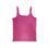 Thumbnail: Girls 4PK Pink & White Bamboo Vests GUXGT020