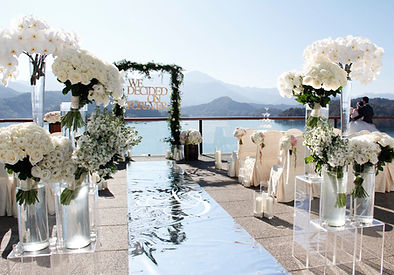 涵碧樓日月潭景露臺、西式婚禮證婚場地、南投婚禮場地推薦