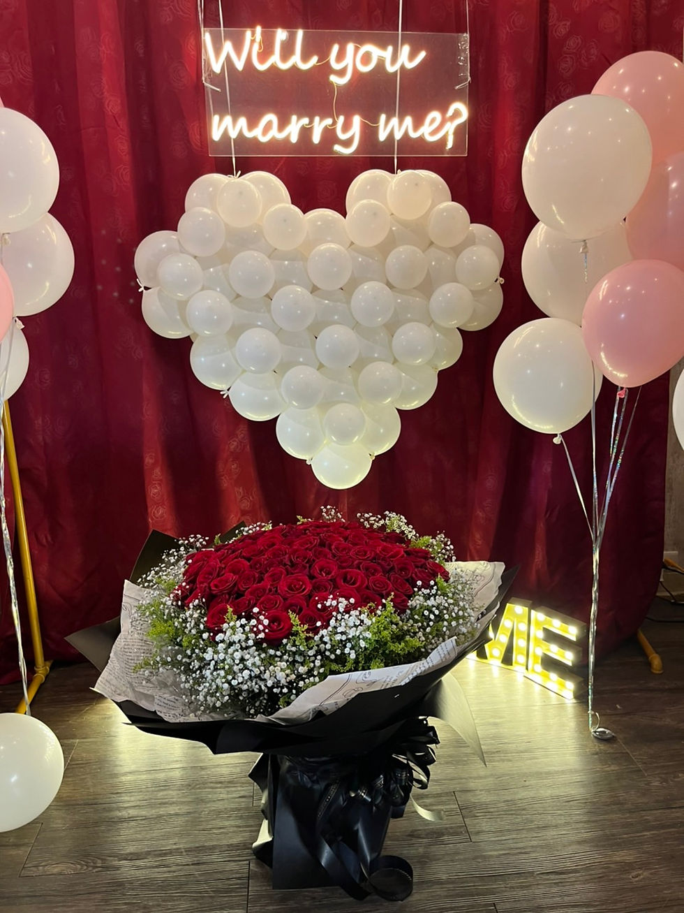 Thumbnail: Fiery Red Love Proposal Package