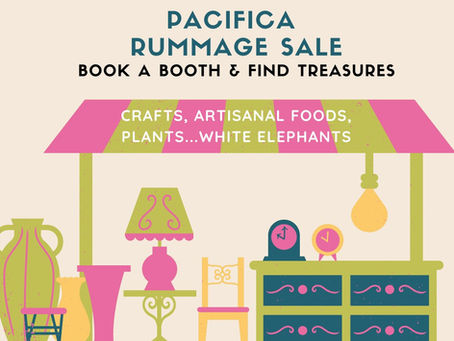 Don't Miss the Pacifica Rummage Sale