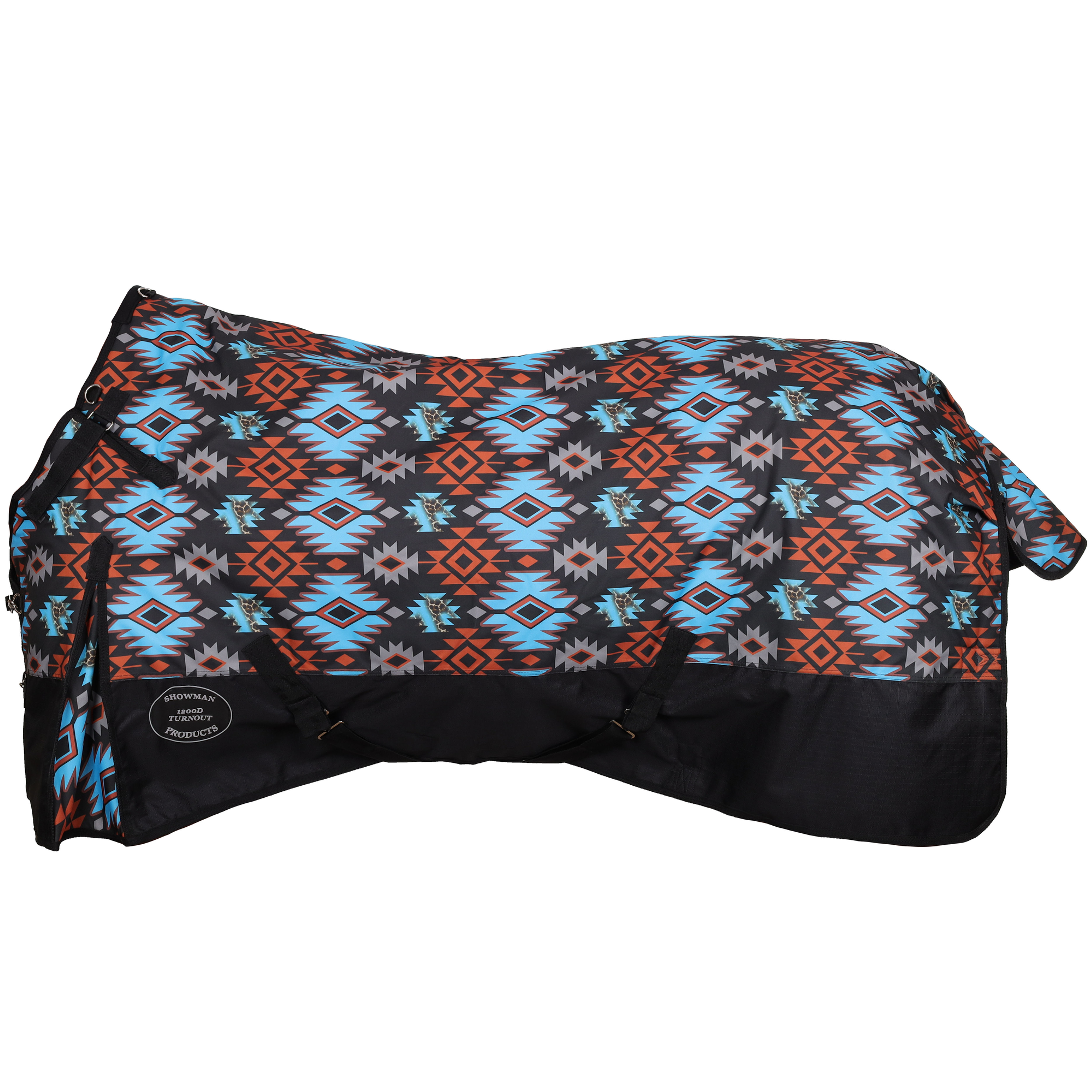 Showman Wildstride 1200D Waterproof & Breathable Perfect Fit Turnout Blanket