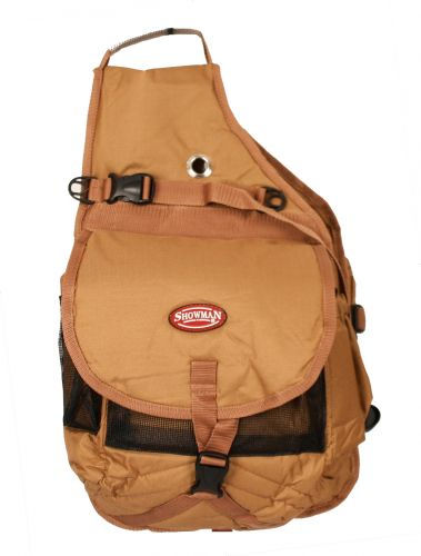 Thumbnail: Showman Nylon Deluxe Multi Pocket Saddle Bag