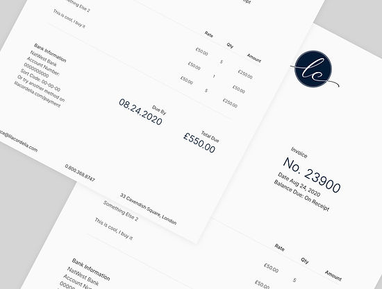 Invoice Design