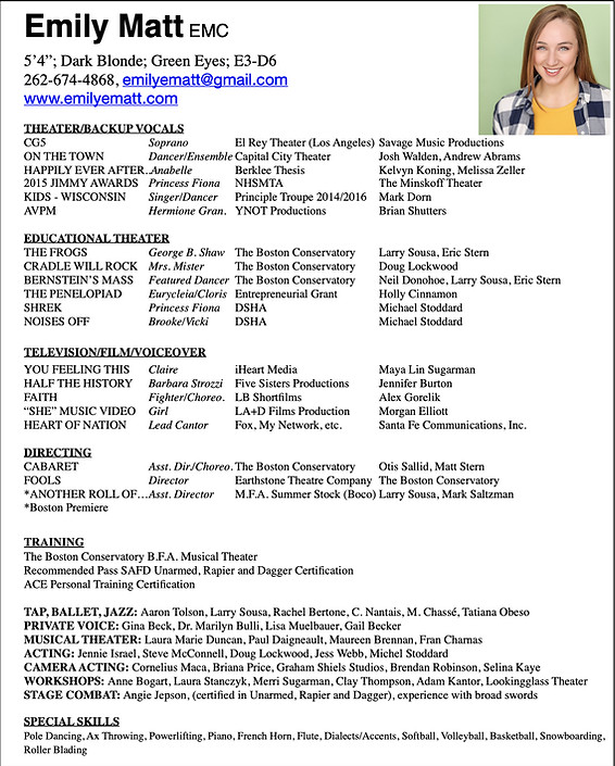 ‎Theater Resume Template sept 24 jpeg.‎1.jpeg