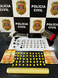 Em 15 dias, Polícia Civil de Jales prende 04 traficantes e apreende diversos tipos de drogas 