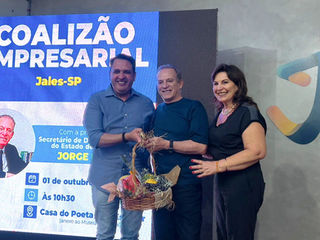 Jales recebe Secretário de Desenvolvimento Econômico do Estado em encontro com empresários