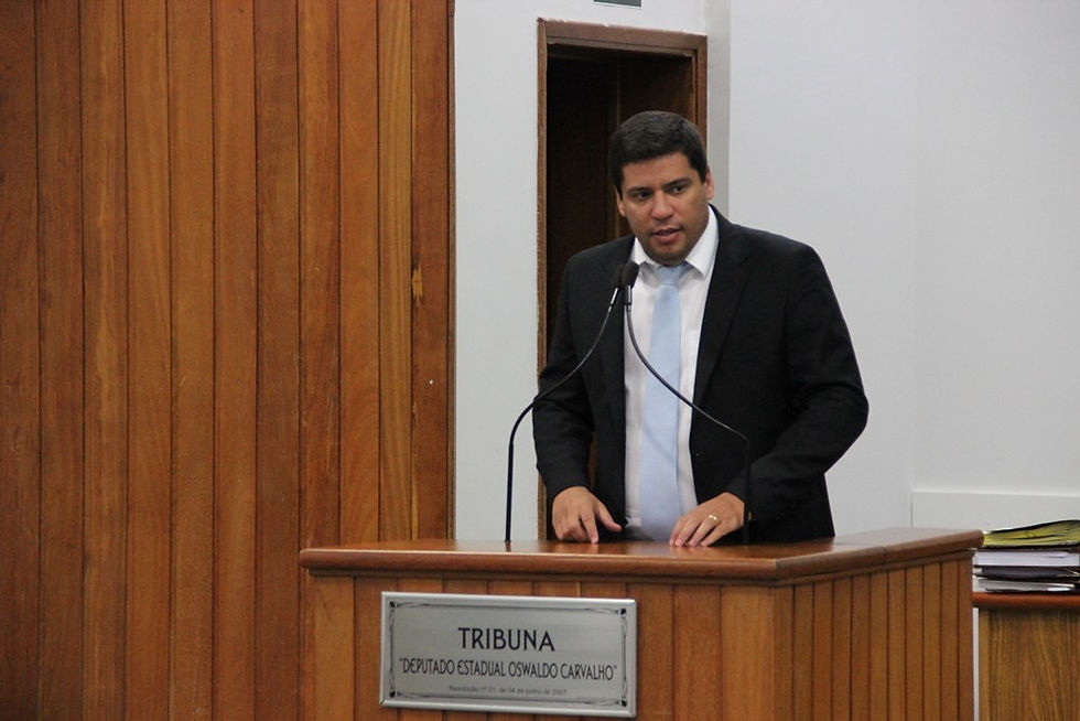 O vereador Tiago Abra - Jales Notícias
