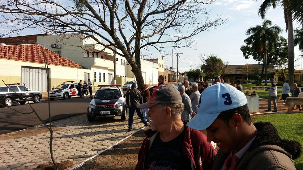 Movimentação de policiais em Urânia