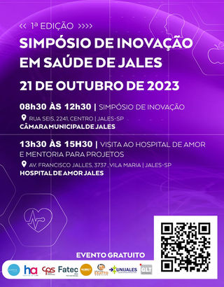 Hospital de Amor, Unijales e Fatec Jales realizam simpósio de Inovação em Saúde de Jales
