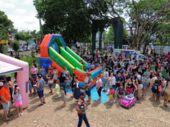 Fundo Social de Solidariedade realiza grande festa do Dia das Crianças na Praça João Mariano de Freitas