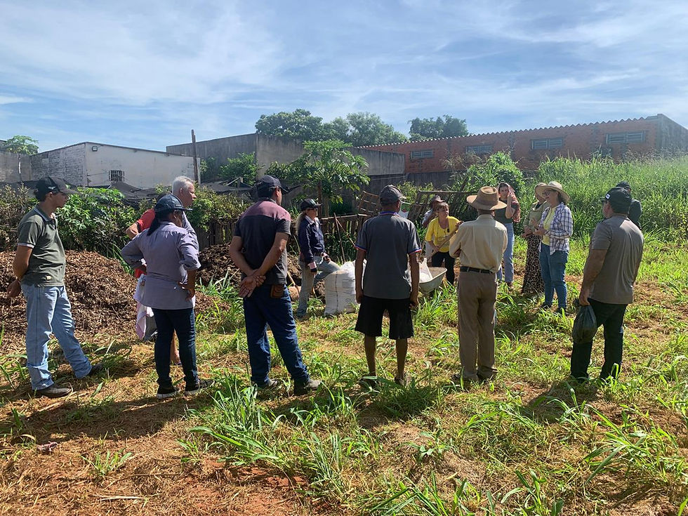 Compostagem na prática: curso em Horta Comunitária fortaleceprodutores e incentiva sustentabilidade em Jales