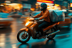 Lei que permite circulação de motoentregadores em faixas de ônibus em Rio Preto é inconstitucional, decide TJ