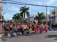 "Maio Laranja" é marcado por passeata, diversão e conscientização sobre o abuso e à exploração sexual infantil