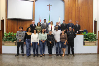 Vereadora homenageia o jogador Bruno Alves com Moção de Aplausos