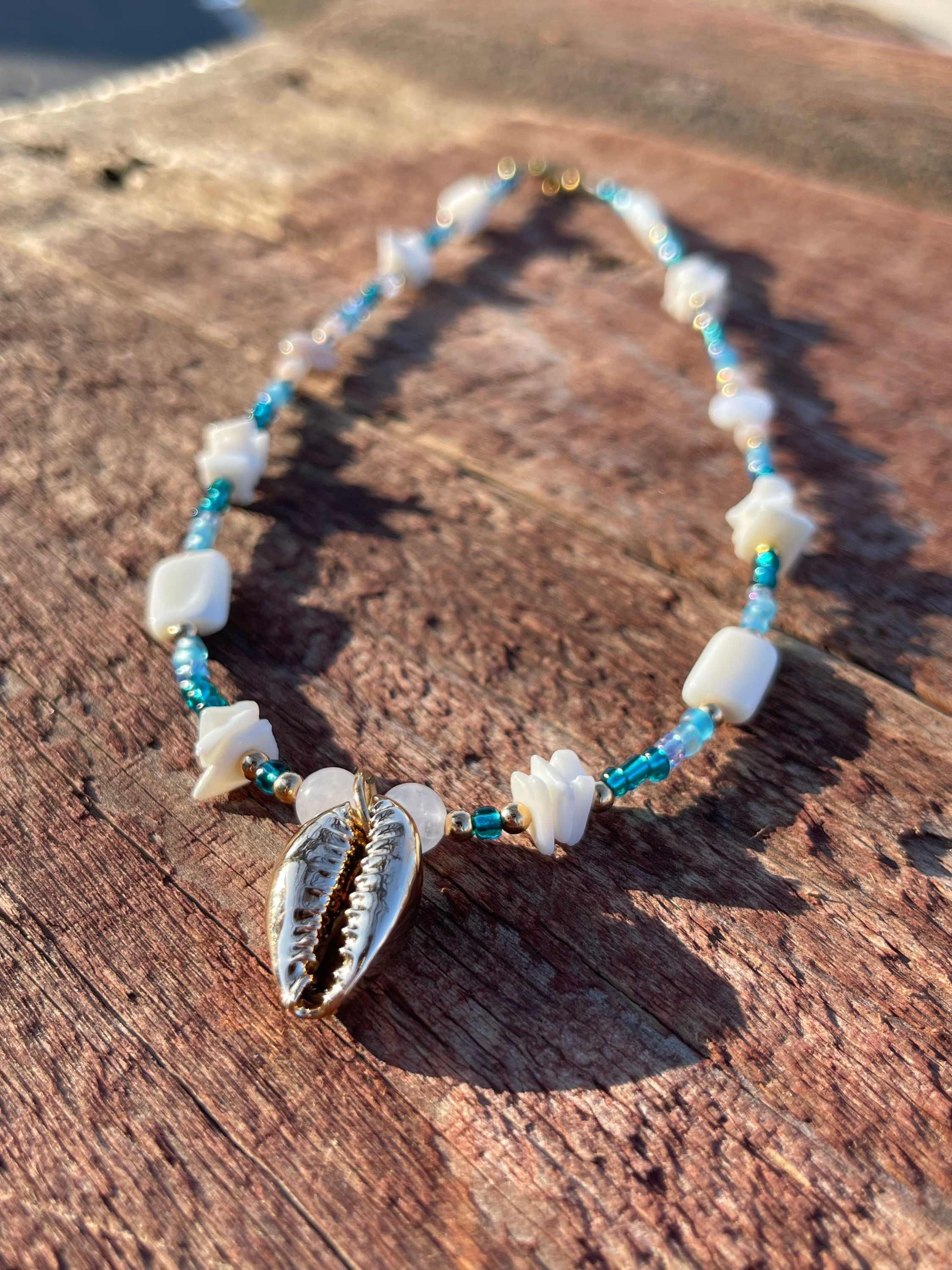 Blue Beach Vibes Necklace