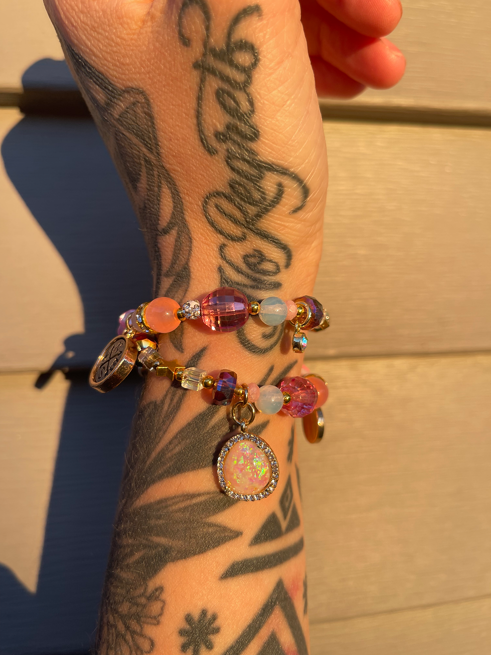 Thumbnail: "Love is a Roadmap" Wrap Around Bracelet