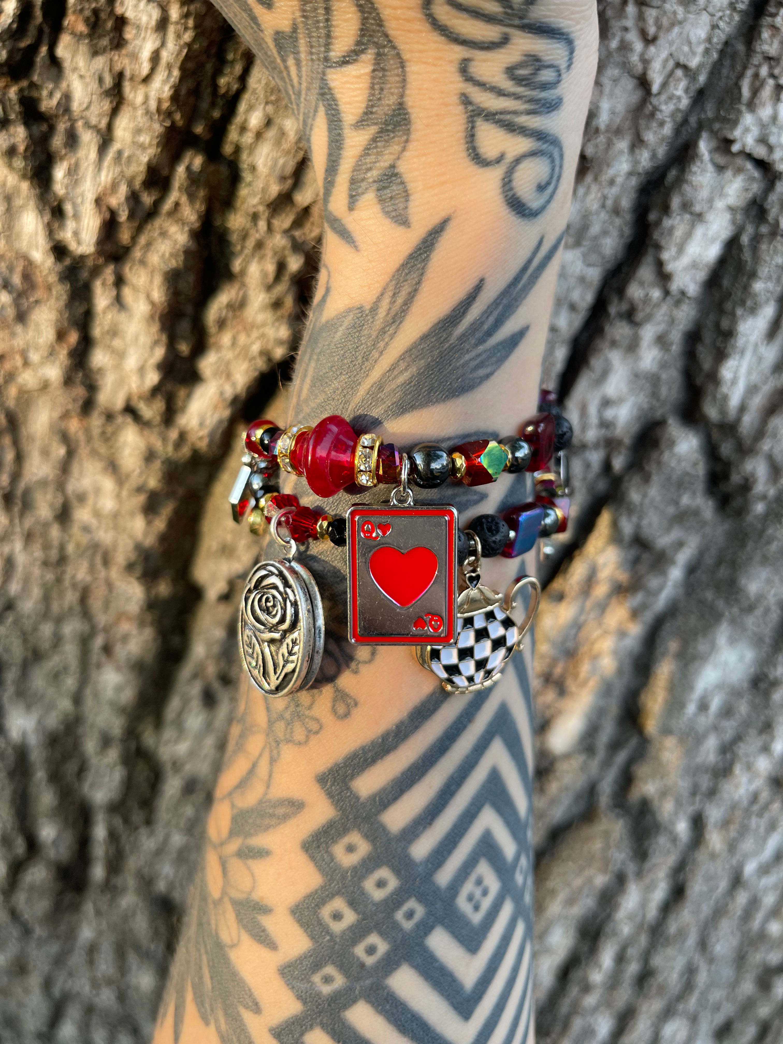 “Mad Hatter” Wrap Around Bracelet