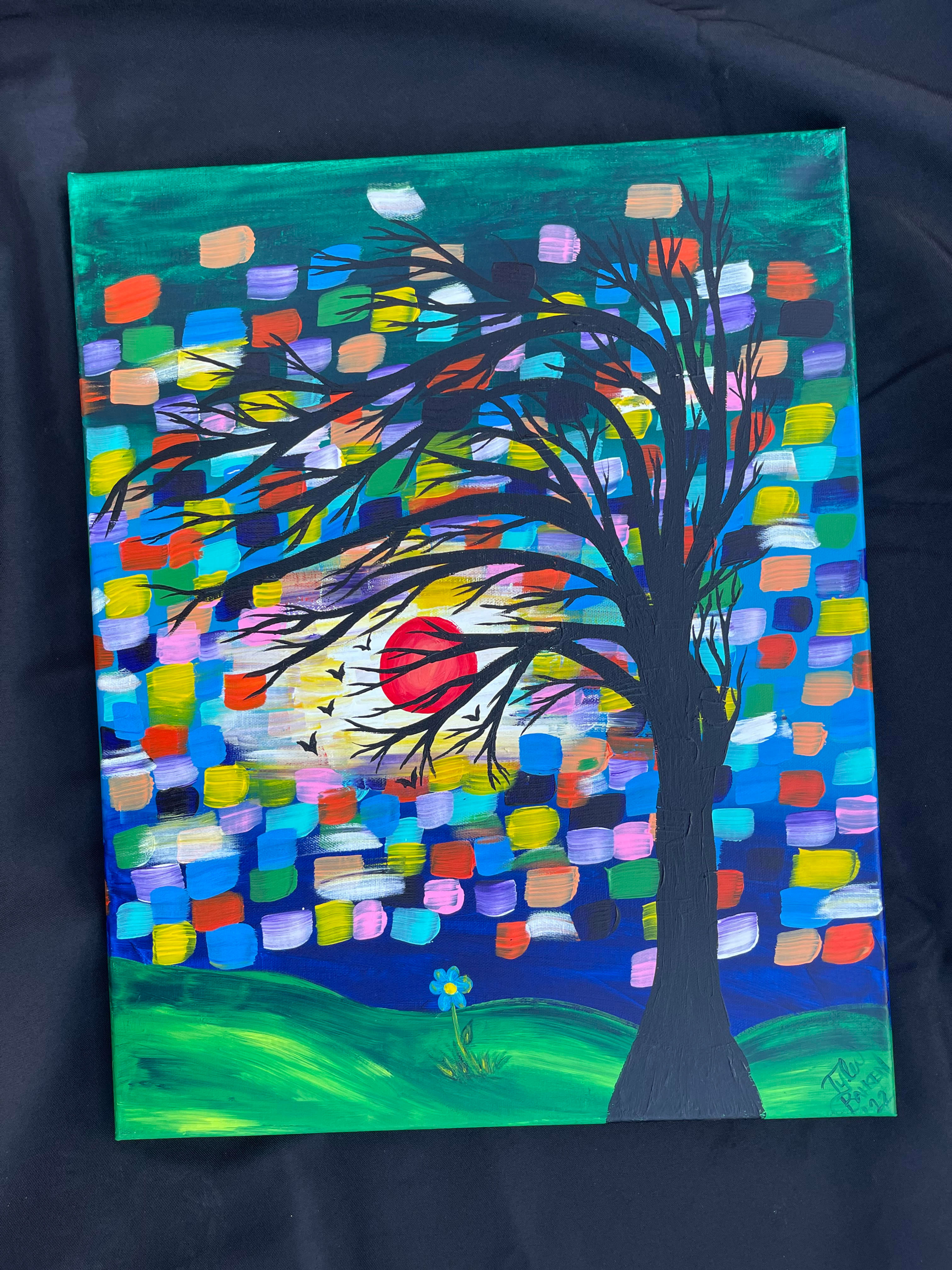 "Collecting my thoughts" 16 x20 Original Painting