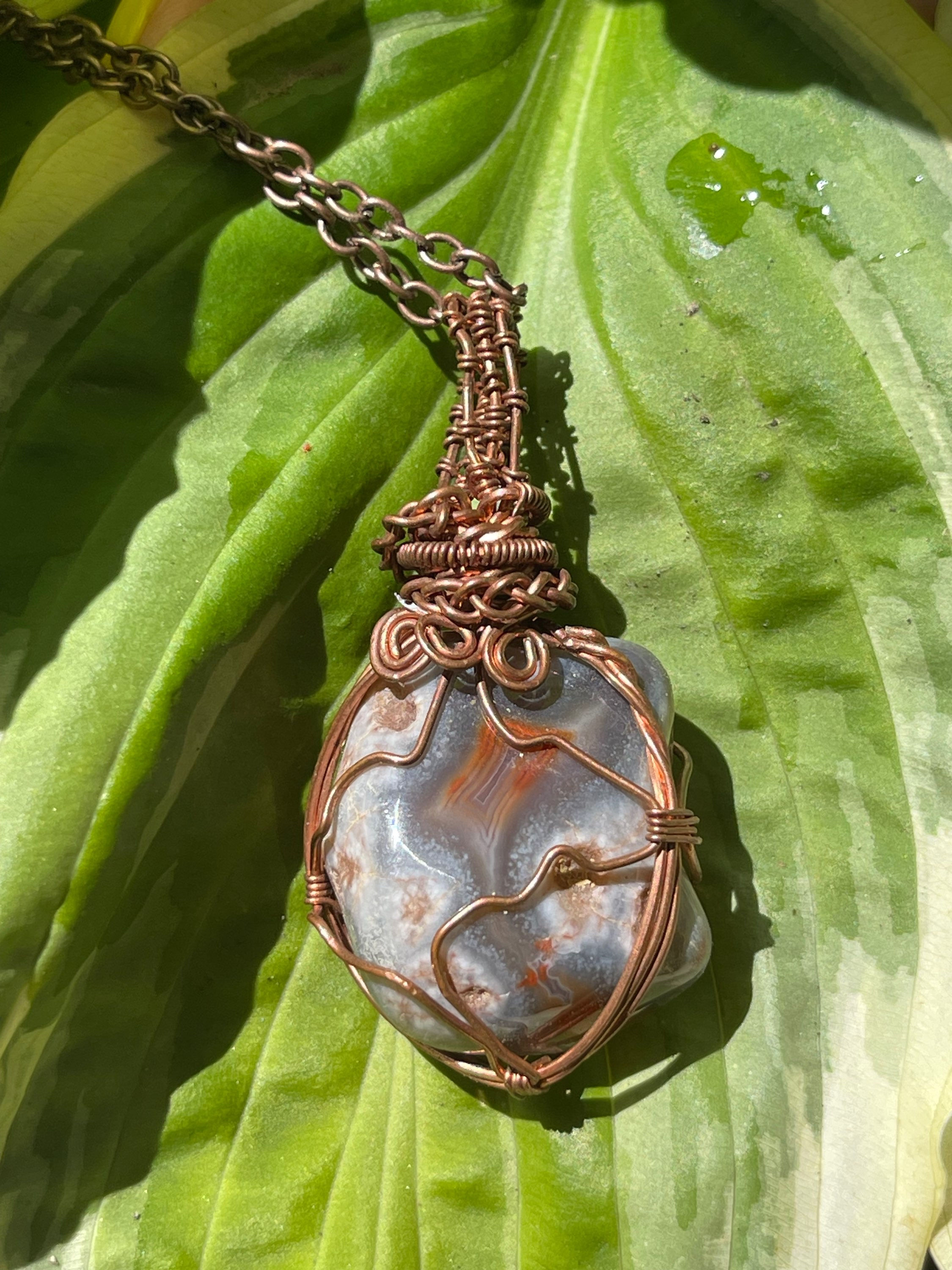 Agate necklace 