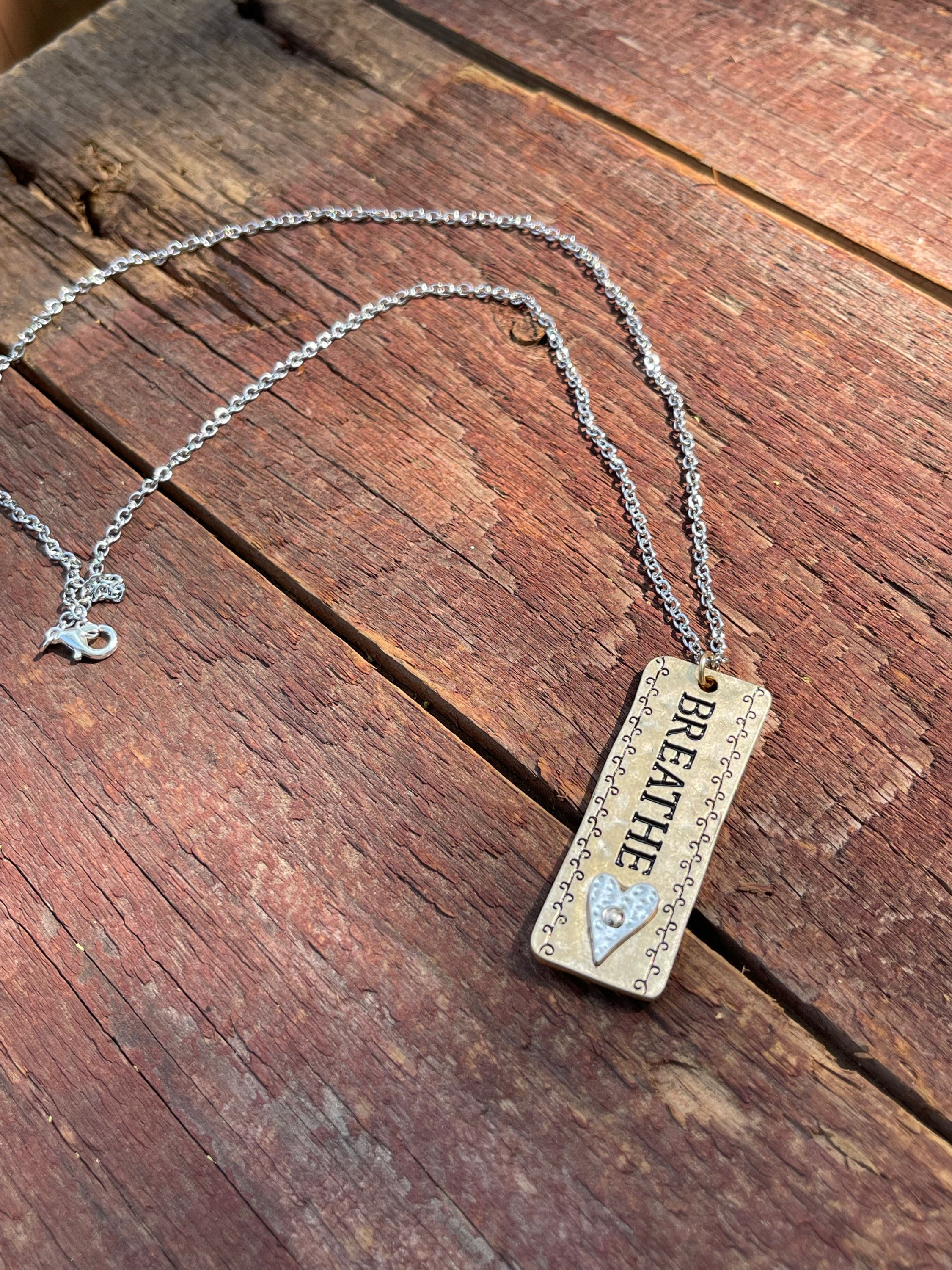 Breathe necklace - long 