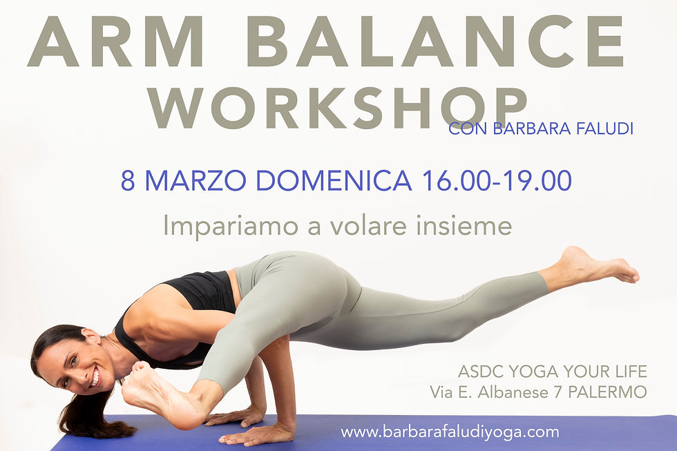 Arm Balance Workshop