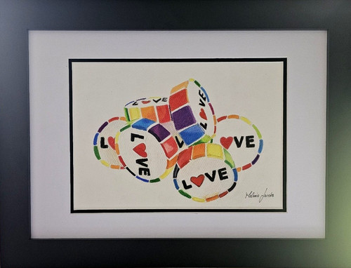It Must Be Love Love Love' Original Drawing |