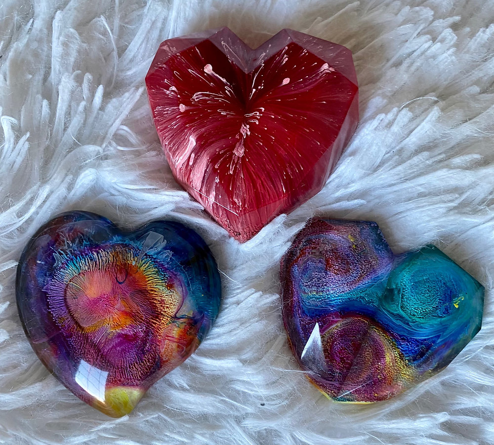 Petri, Feathering & other Effects with Alcohol Ink, Mica or Pigment