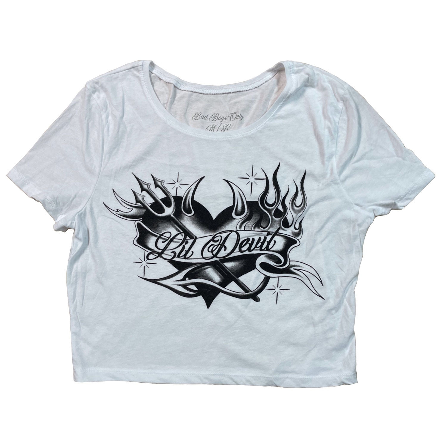Lil Devil Crop Tee