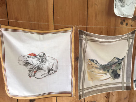 Elisabeth Wedenig, Artist in Residence, Marpha Nepal