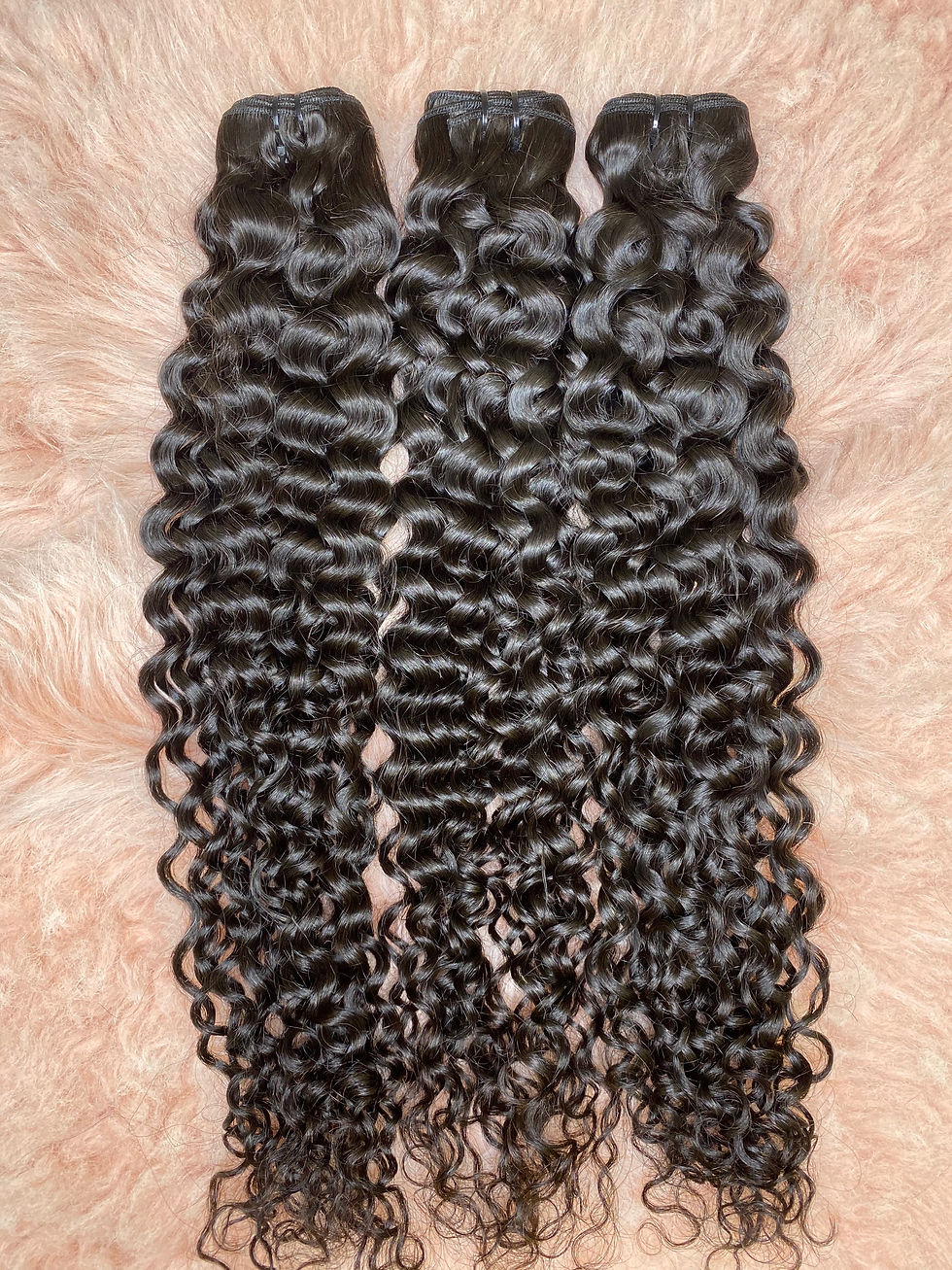 Thumbnail: Mink Deep Curly Brazilian Hair Bundles 