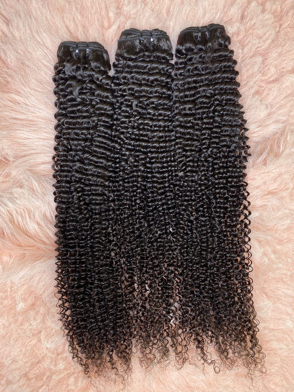 Thumbnail: Mink Kinky Curly Brazilian Hair Bundles 