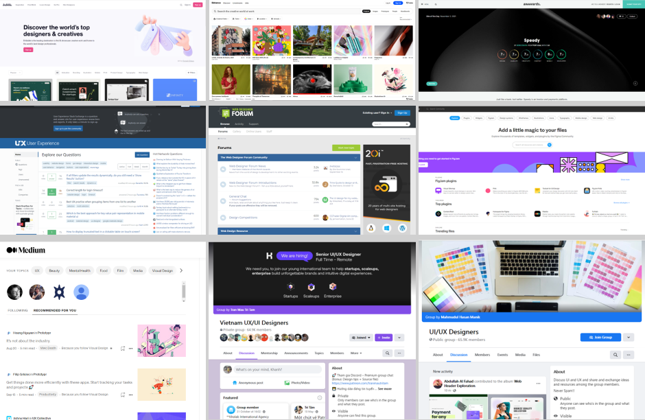 10 Trang cộng đồng UX/UI nổi tiếng mà newbies cần phải biết