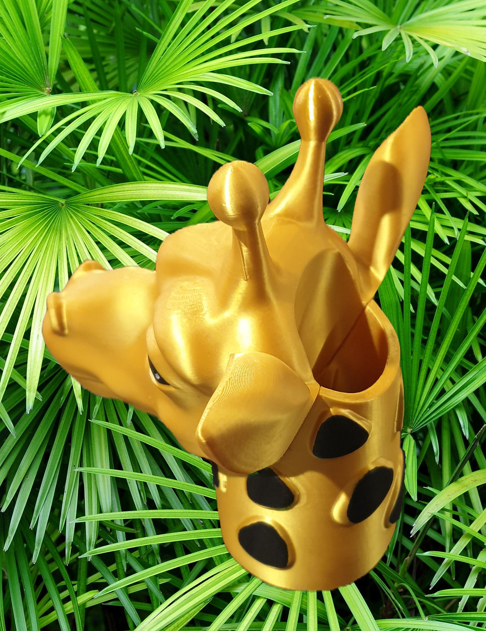 Cute giraffe pen and glasses holder desk organiser office