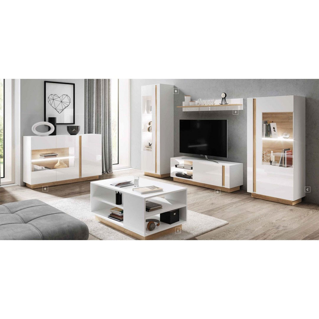 Модульная стенка ARCO WHITE