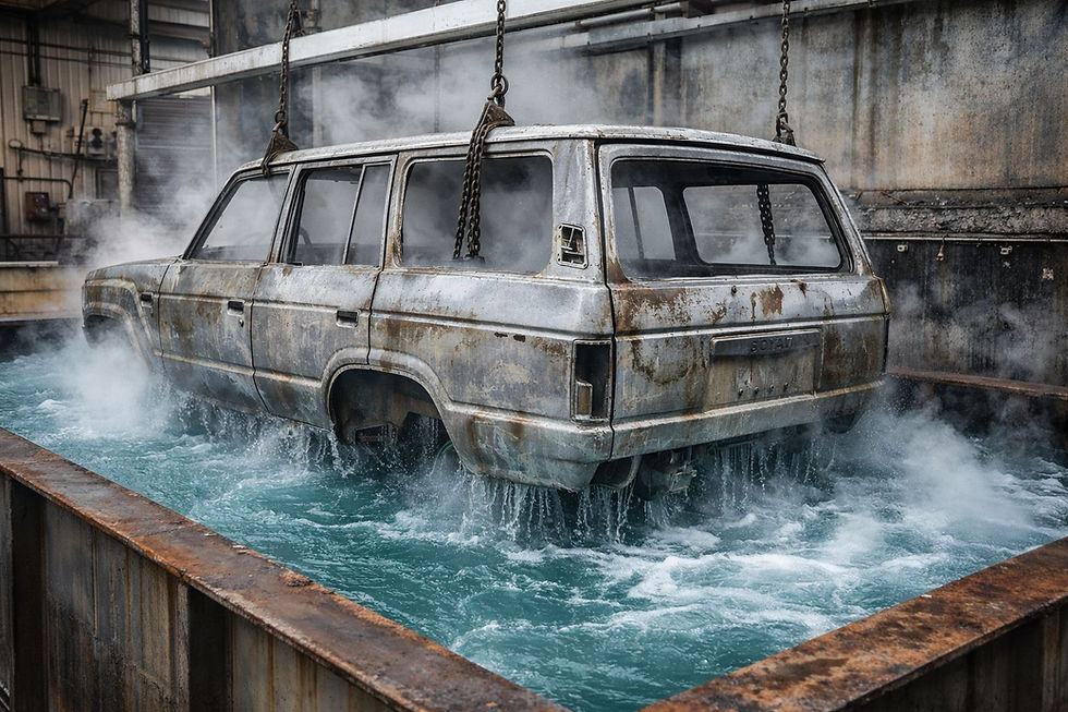 Underbody Rust Removal - Proven Methods for Classic Land Cruisers