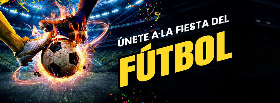 ¡La verdadera Fiesta del Fútbol se vive aquí!