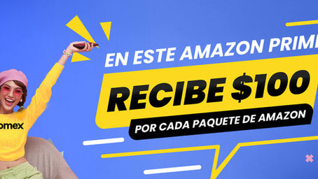 Con el Amazon Prime Day, tus compras en Domex te premian con dinero ✨