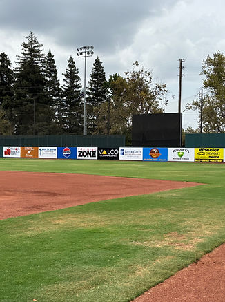 Sponsorship signs