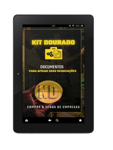 Kit Negociação Dourada - Tenha documentos e Ferramentas para sua negociação em compra e venda de empresas