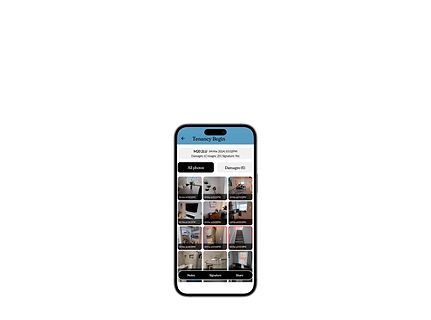 screenshot of app