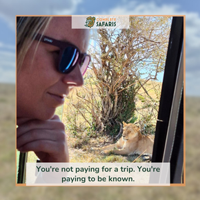 You're not paying for a trip.  You're paying to be known.
