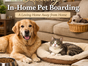 Luxury In-Home Pet Boarding: A Stress-Free Alternative to Pet Hotels