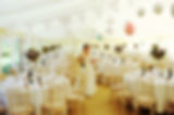 Bride in Wedding Marquee Ham House London