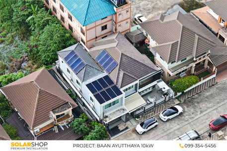 บริการติดตั้งระบบโซลาร์เซลล์แบบครบวงจร (EPC) ในประเทศไทย by SOLARSHOP PREMIUM INSTALLATION Solar Cell System Installation Service, Engineering Procurement and Construction (EPC) in Thailand
